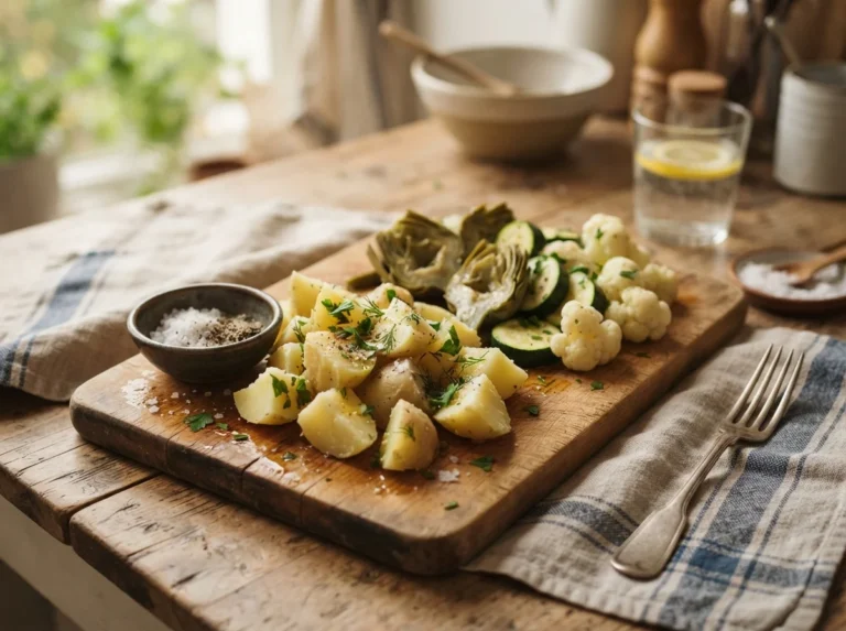 Patatas y Verduras Cocidas que te Sobraron