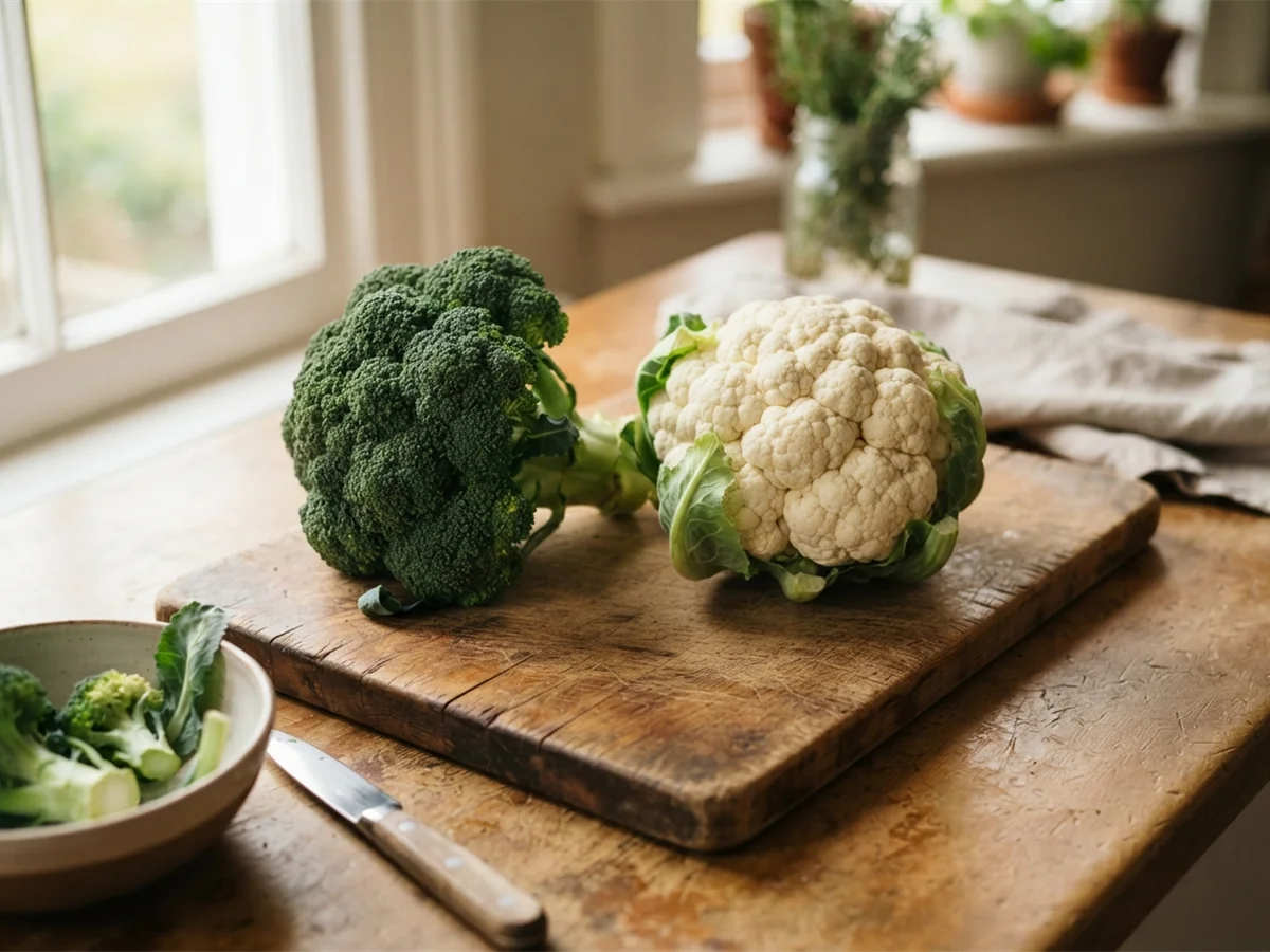 Brocoli y coliflor congelados - cabecera