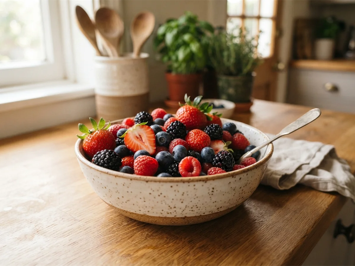 Frutas rojas congeladas - cabecera
