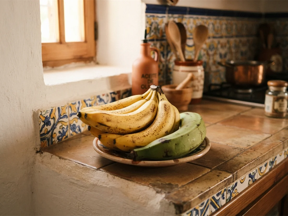 Platano conservado - cabecera